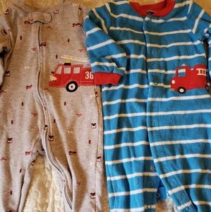 9 footed pjs Carter's
